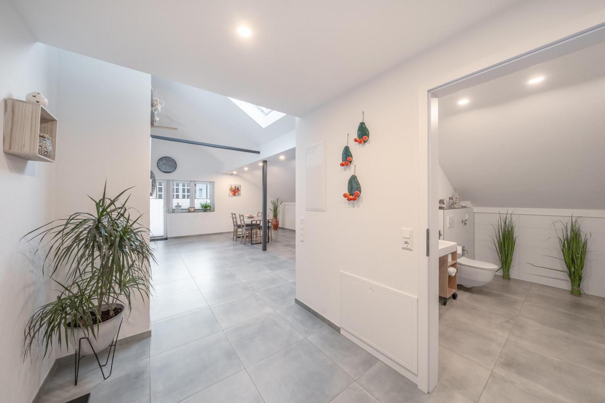 Ferienwohnung La Piazza-Rheinhausen Exterior foto